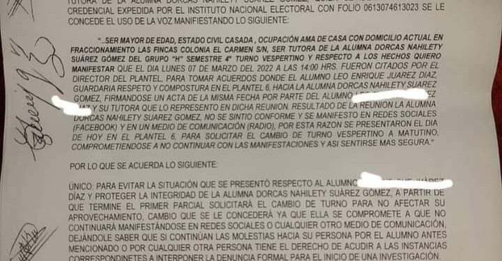 Cobatab encubre acosadores