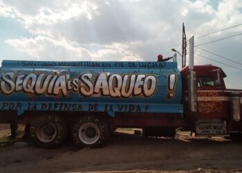 Protestan contra privatización del agua
