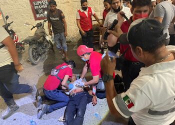 Le perforaron la barriga