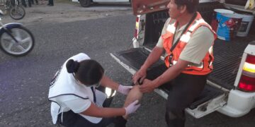 Impactado por una Urvan