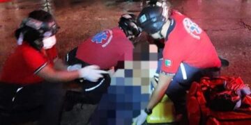 Se destrozó la pierna