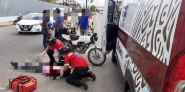 Se estampó contra un auto