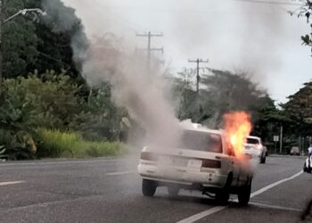 Se quedó a pie