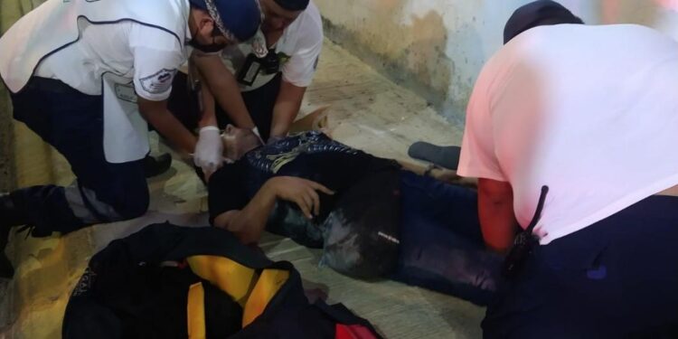 Se quebró la pierna