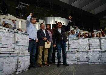 Denuncian a diputados por traición a la patria