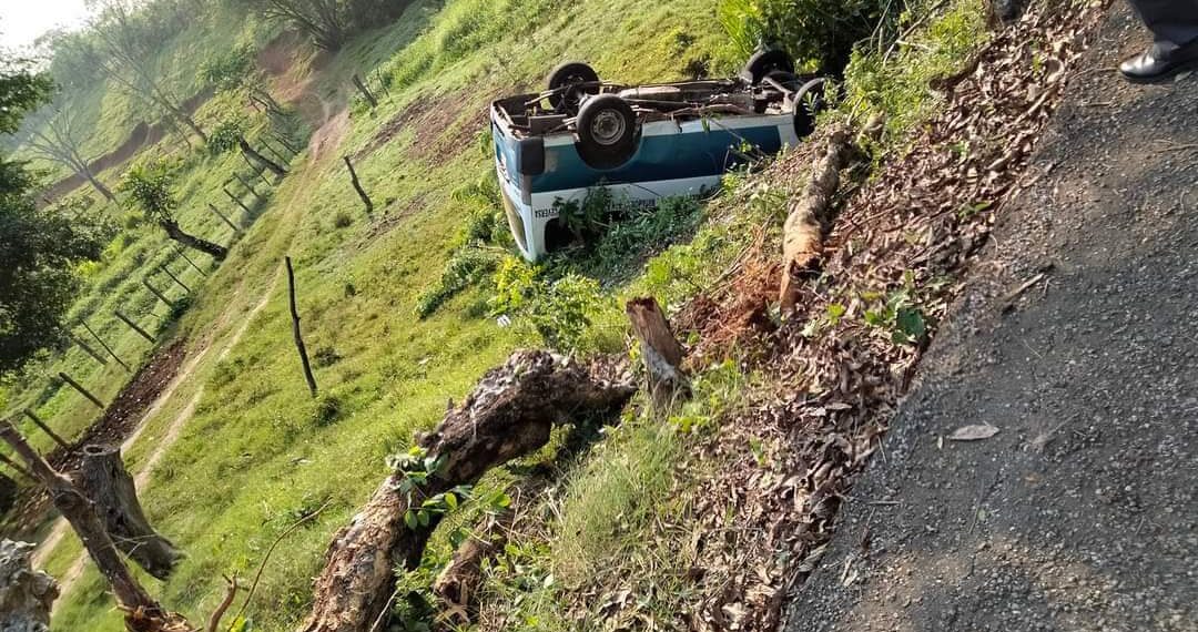 Se durmió el chofer