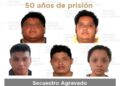 Pasarán secuestradores 50 años bajo la sombra