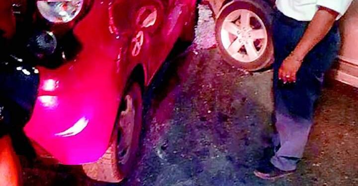 Chocó irresponsable sujeto