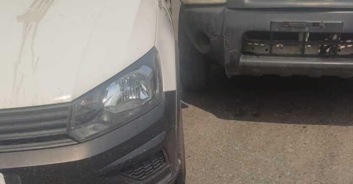 Impactó por descuido.