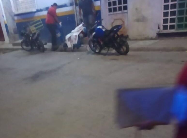Ejecutado en un bar
