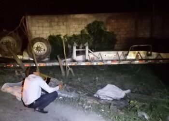 Trailazo dejo cinco muertos