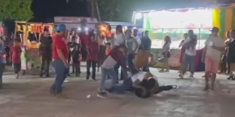 Violenta cantina en feria Cunduacán