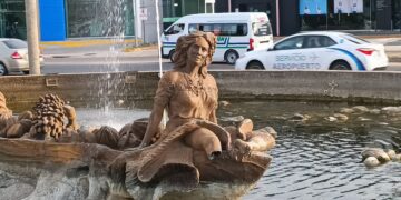 Fuentes vandalizadas