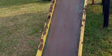 Deportiva herrumbrada