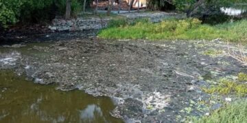 Río seco, foco de infección