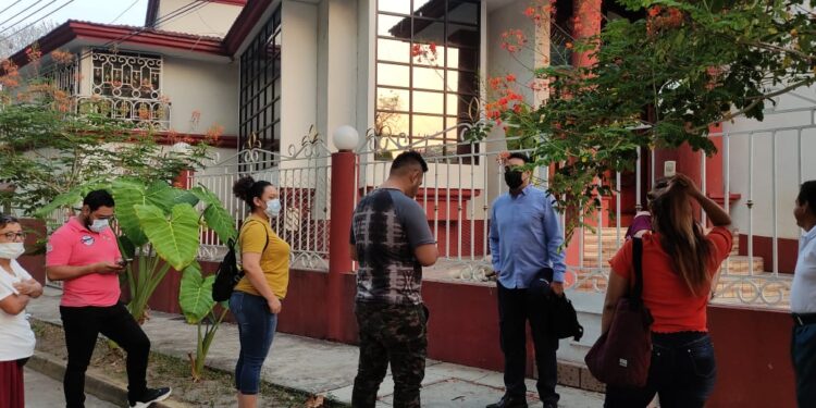 Comerciantes agredidos