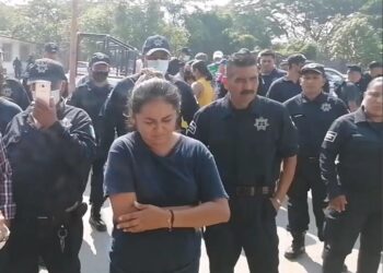Doblegaron a policías