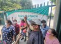 Protestaron padres de familia frente a Conalep
