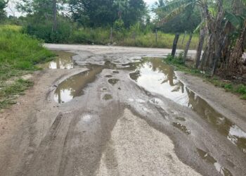 Calles inundadas