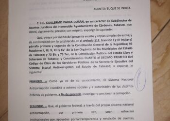 Cárdenas se niega a pagar cuotas del ISSET pese a recomendación jurídica