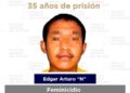 Dan 35 años de prisión a sujeto responsable de feminicidio en Tenosique