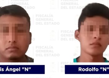 Detenidos por la FGE