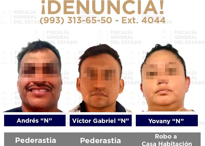 Aprehenden a cinco presuntos culpables