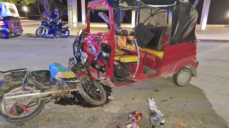 Lo descalabró un pochimovil