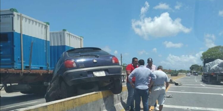 Terminó sobre el bordo