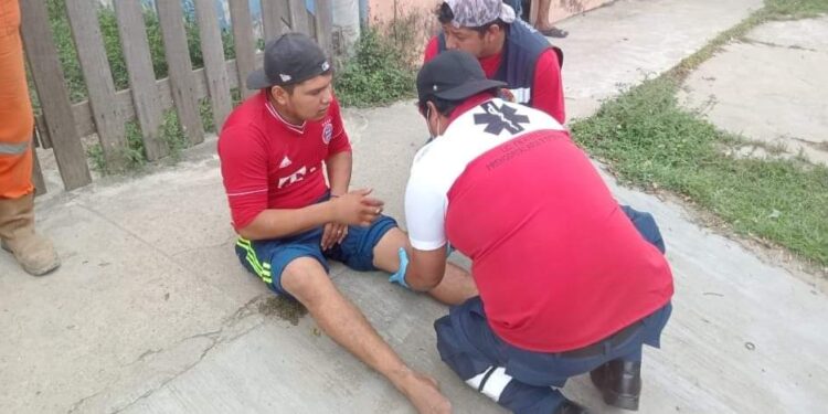 Lo traicionó un bache