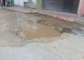 Centro destrozado