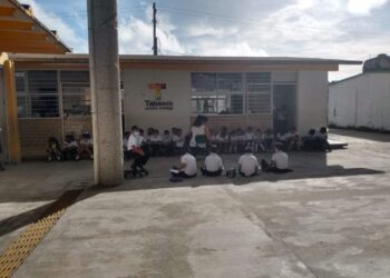Estudiar a la intemperie