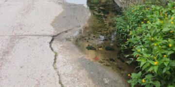 Hundimientos y aguas negras