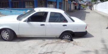 Hundida en el abandono