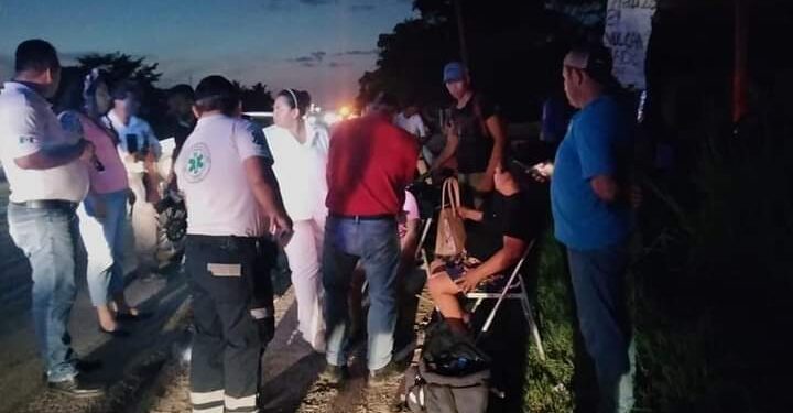 Derraparon madre e hija motorizadas