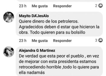 Alcaldesa de doble moral