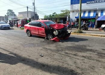 Aparatoso accidente