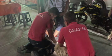 Motociclistas chocones