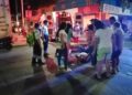 Mujer es lanzada desde automóvil