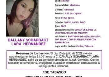 Abandonan drogada a joven desaparecida