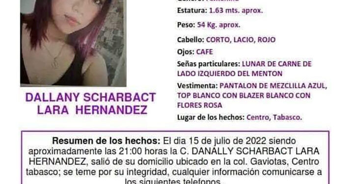 Abandonan drogada a joven desaparecida