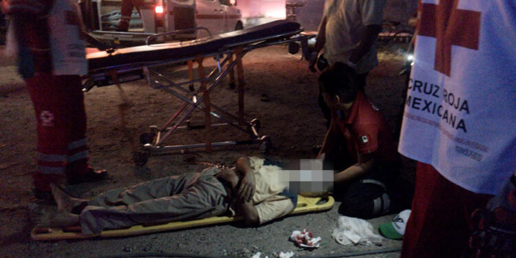 Congestionado por el alcohol