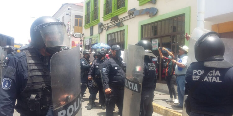 Represión policíaca