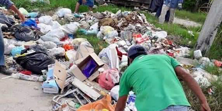 Asediados por basura