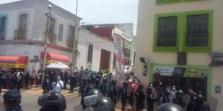 Represión policiaca