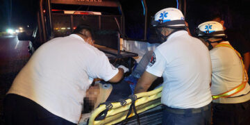 Estrellaron moto contra una vaca