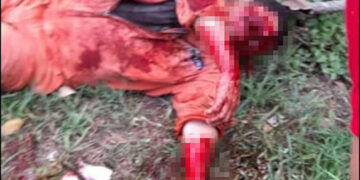 Motociclista destrozado