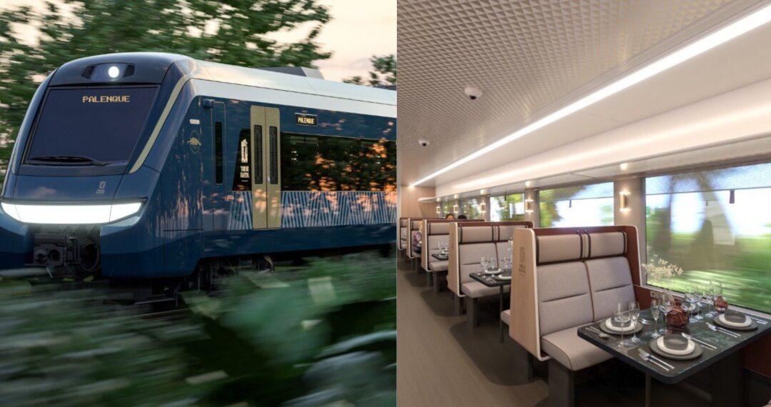 En las entrañas del Tren Maya: así luce desde los comedores a las regaderas de los camarotes