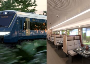 En las entrañas del Tren Maya: así luce desde los comedores a las regaderas de los camarotes
