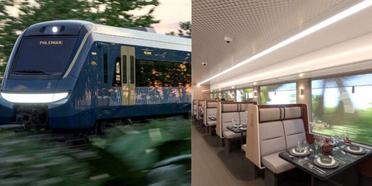 En las entrañas del Tren Maya: así luce desde los comedores a las regaderas de los camarotes
